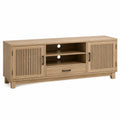 TV-Möbel aus MDF mit Eichenholzoptik 150 cm