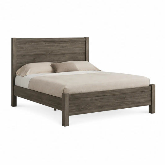 Holzbett Doppelbett Eiche Dunkelbraun 200x180cm