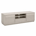 TV-Schrank Eichenfurnier Grau